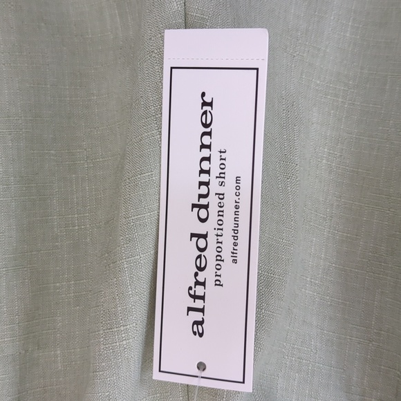 NWT Alfred Dunner Classic Fit Comfort Waist Pant 14 Proportioned Short Sage - Picture 6 of 16